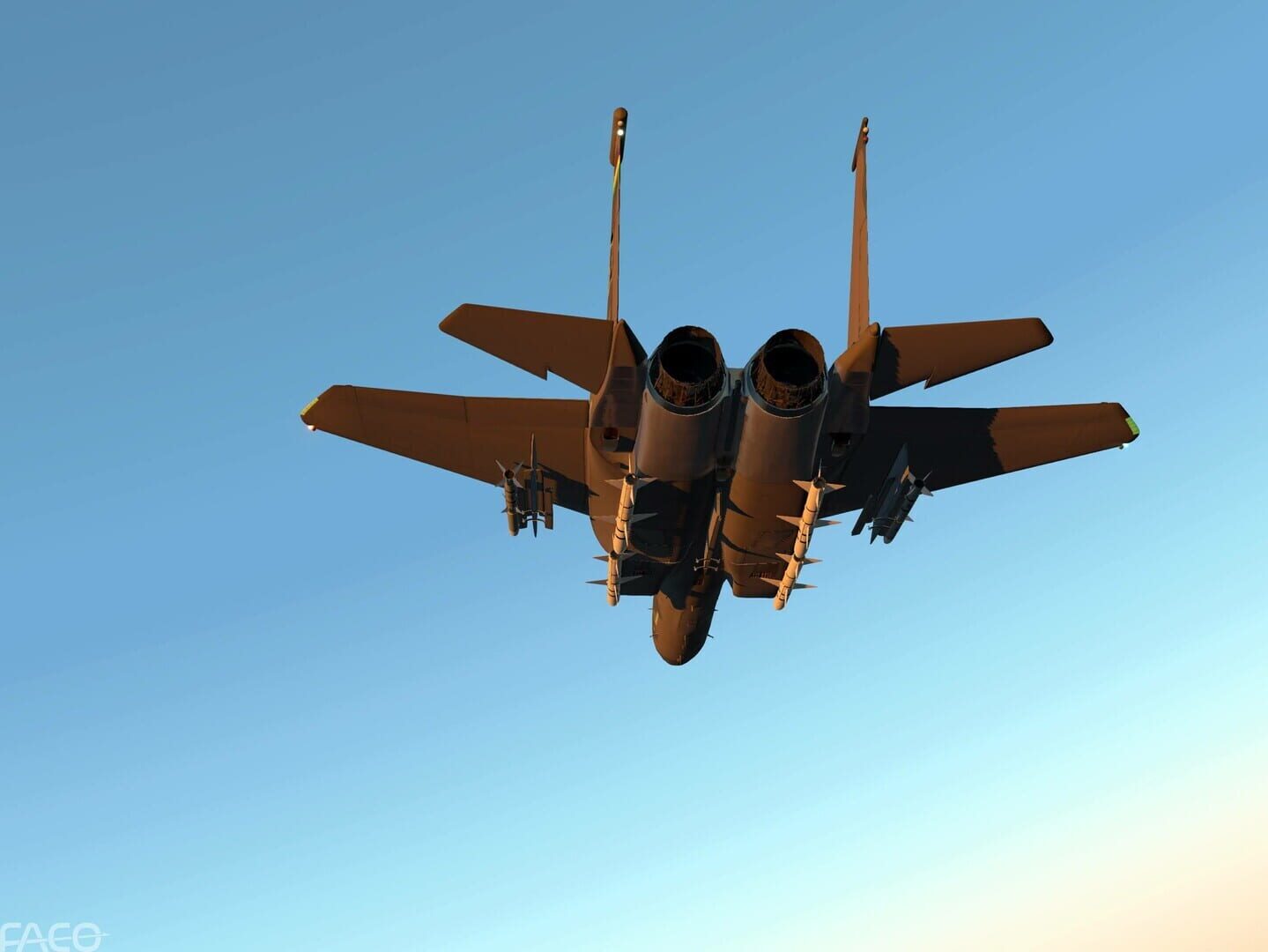 X-Plane 12: FACO Simulations - F-15C Eagle - Screenshot
