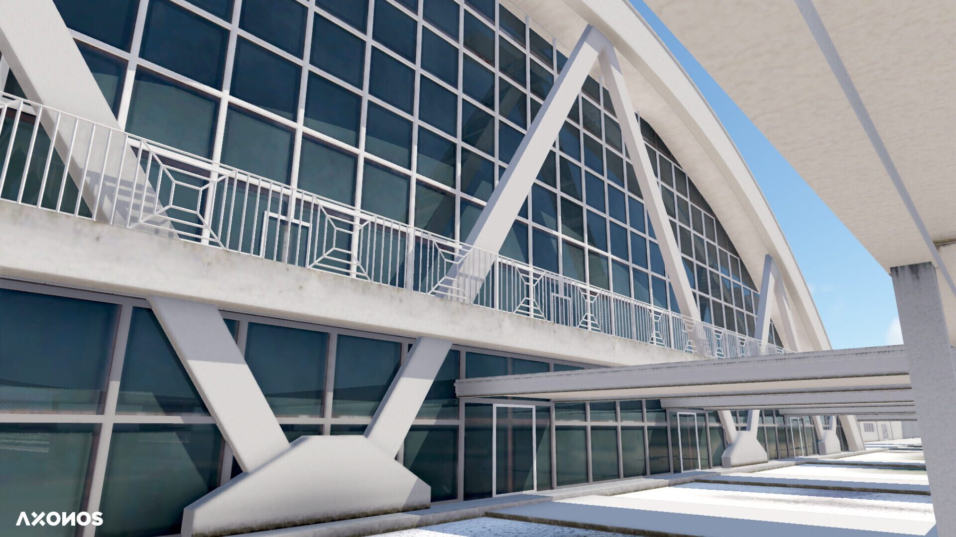 X-Plane 12: Axonos - Owen Roberts International Airport - Screenshot