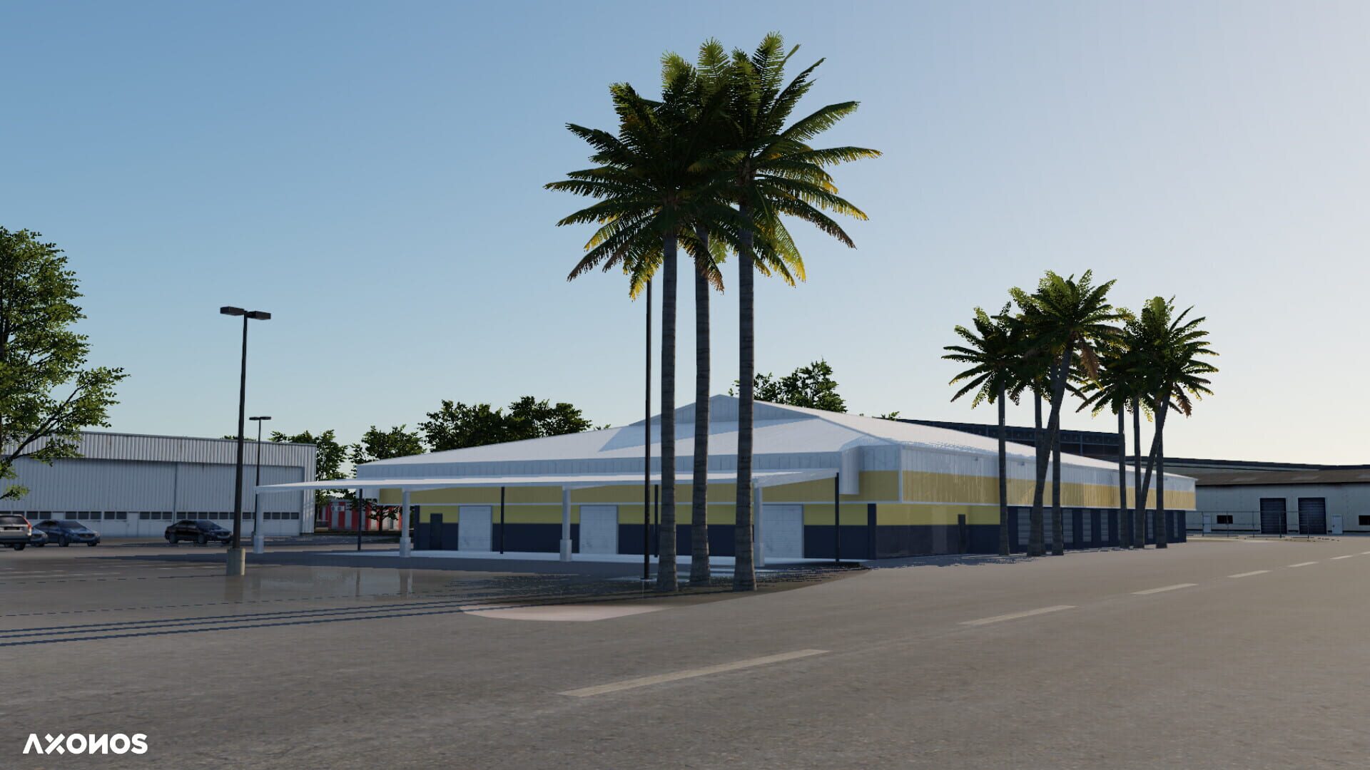 X-Plane 12: Axonos - Owen Roberts International Airport - Screenshot