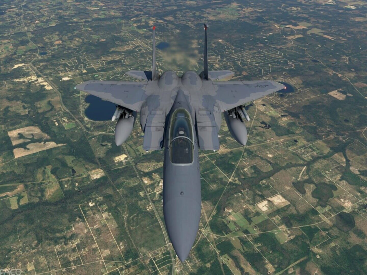 X-Plane 12: FACO Simulations - F-15C Eagle - Screenshot