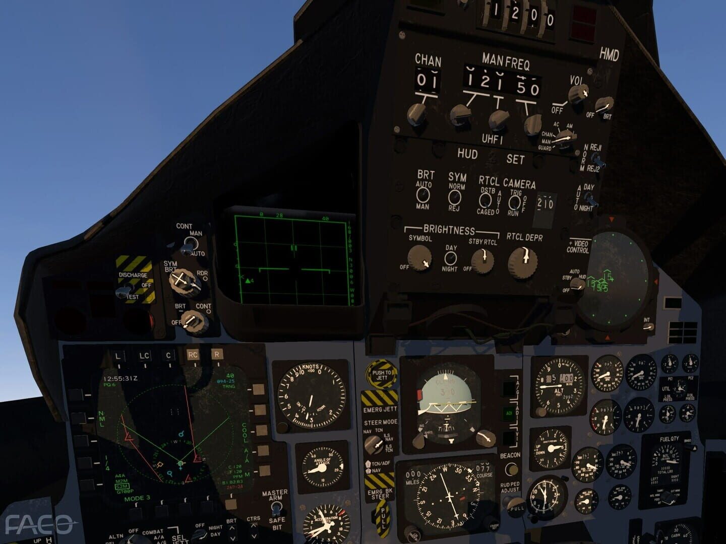 X-Plane 12: FACO Simulations - F-15C Eagle - Screenshot