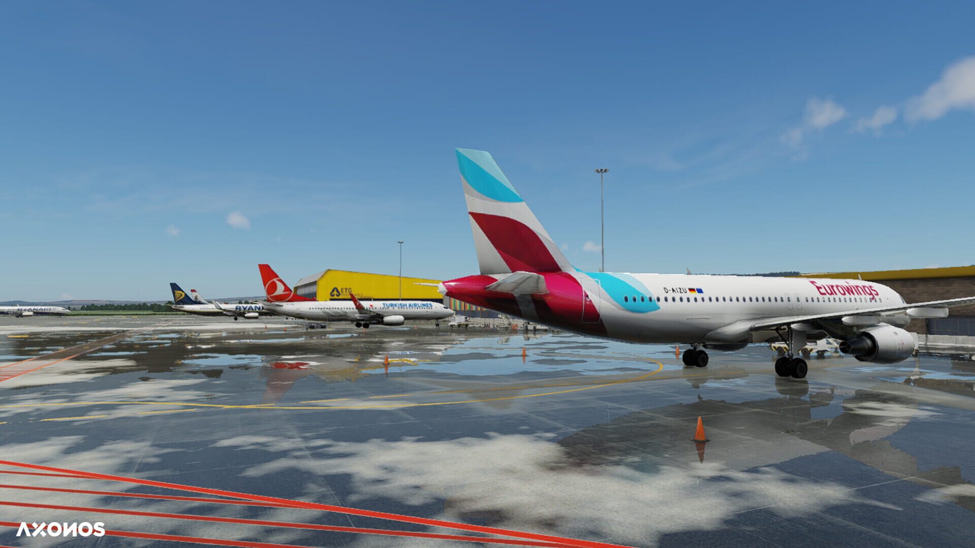 X-Plane 12: Axonos - Varna Airport - Screenshot