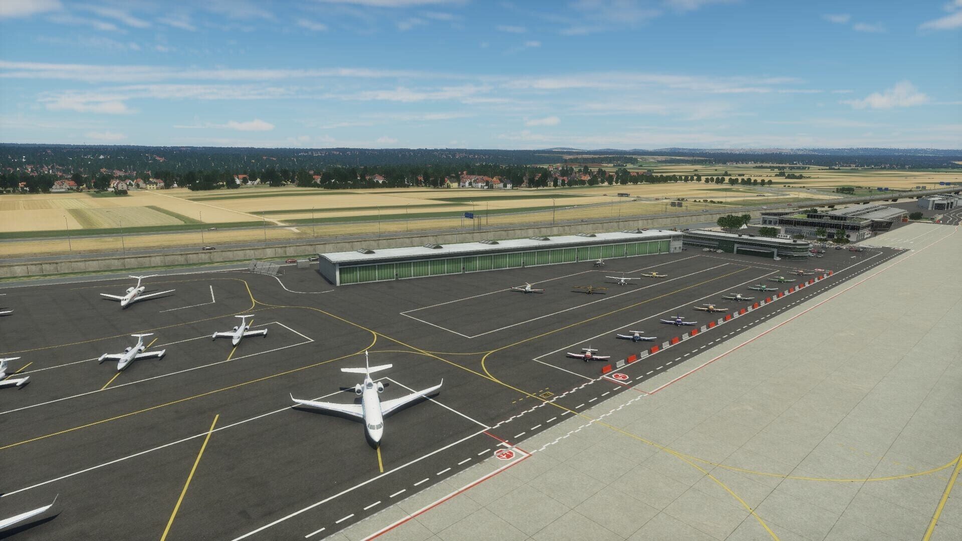 X-Plane 12: Aerosoft - Airport Stuttgart - Screenshot