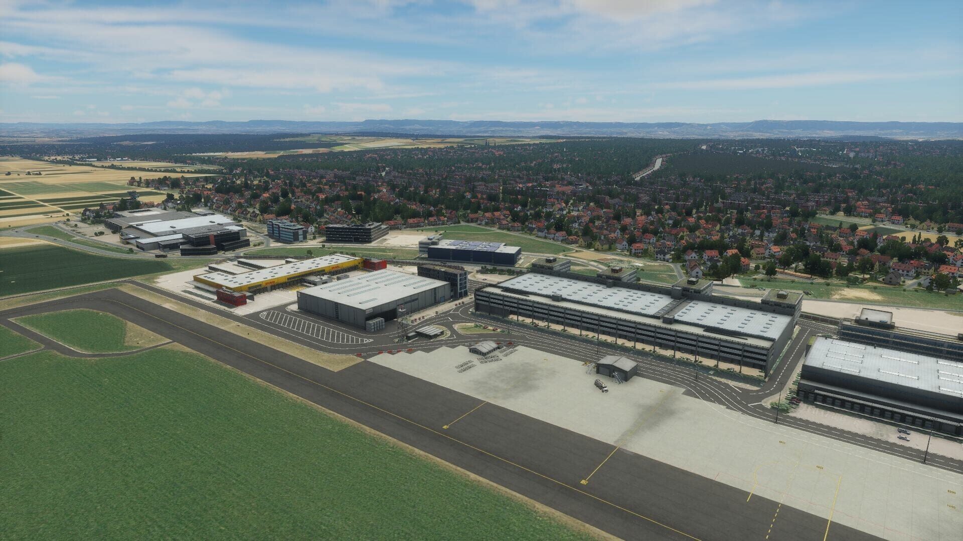 X-Plane 12: Aerosoft - Airport Stuttgart - Screenshot