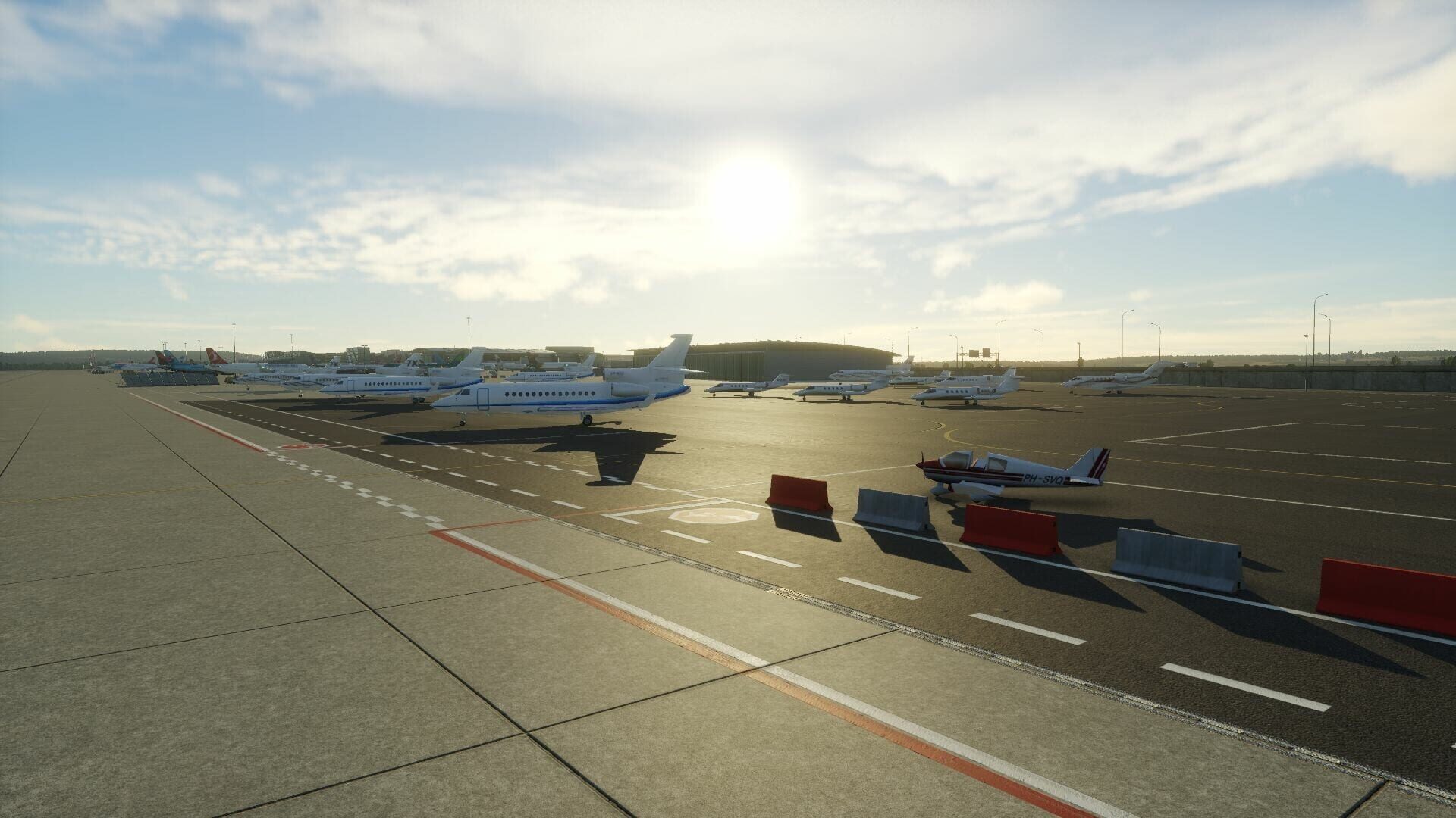 X-Plane 12: Aerosoft - Airport Stuttgart - Screenshot