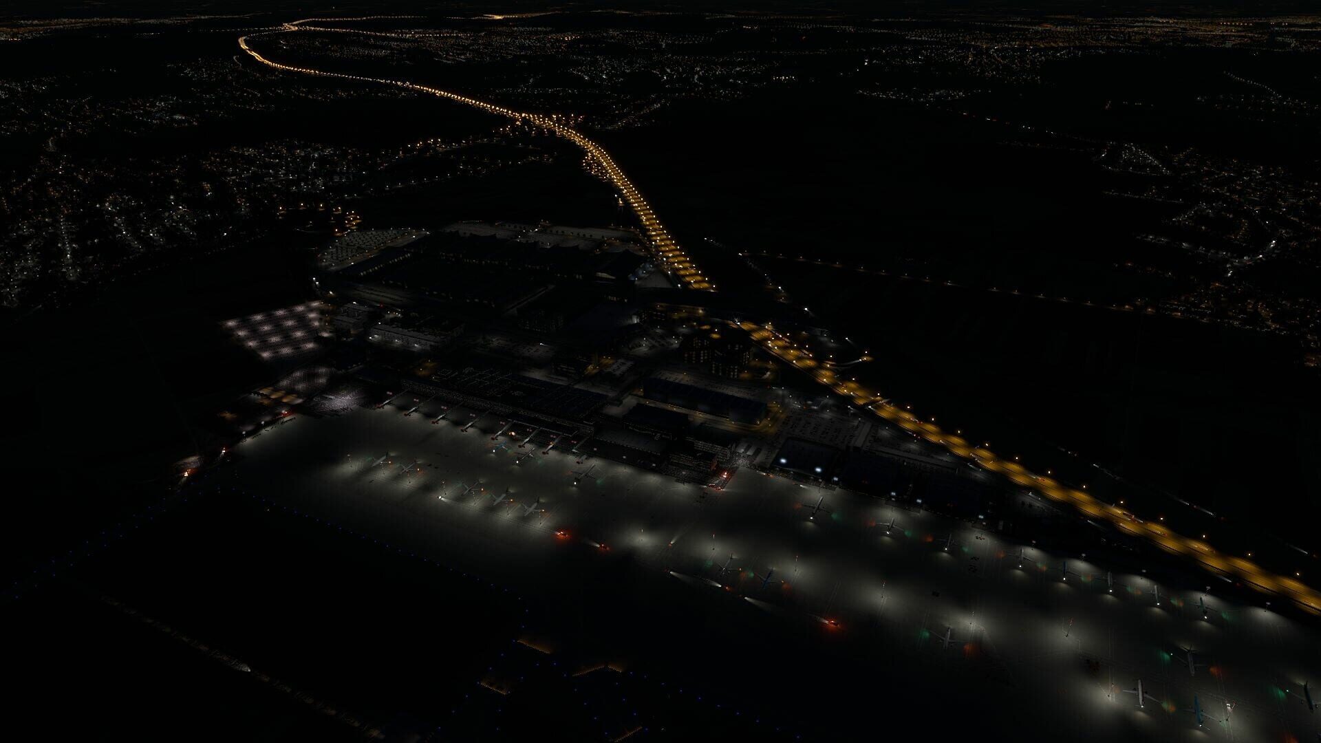 X-Plane 12: Aerosoft - Airport Stuttgart - Screenshot