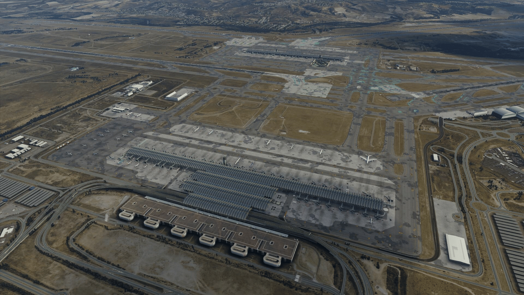 X-Plane 12: Aerosoft - Airport Madrid screenshot