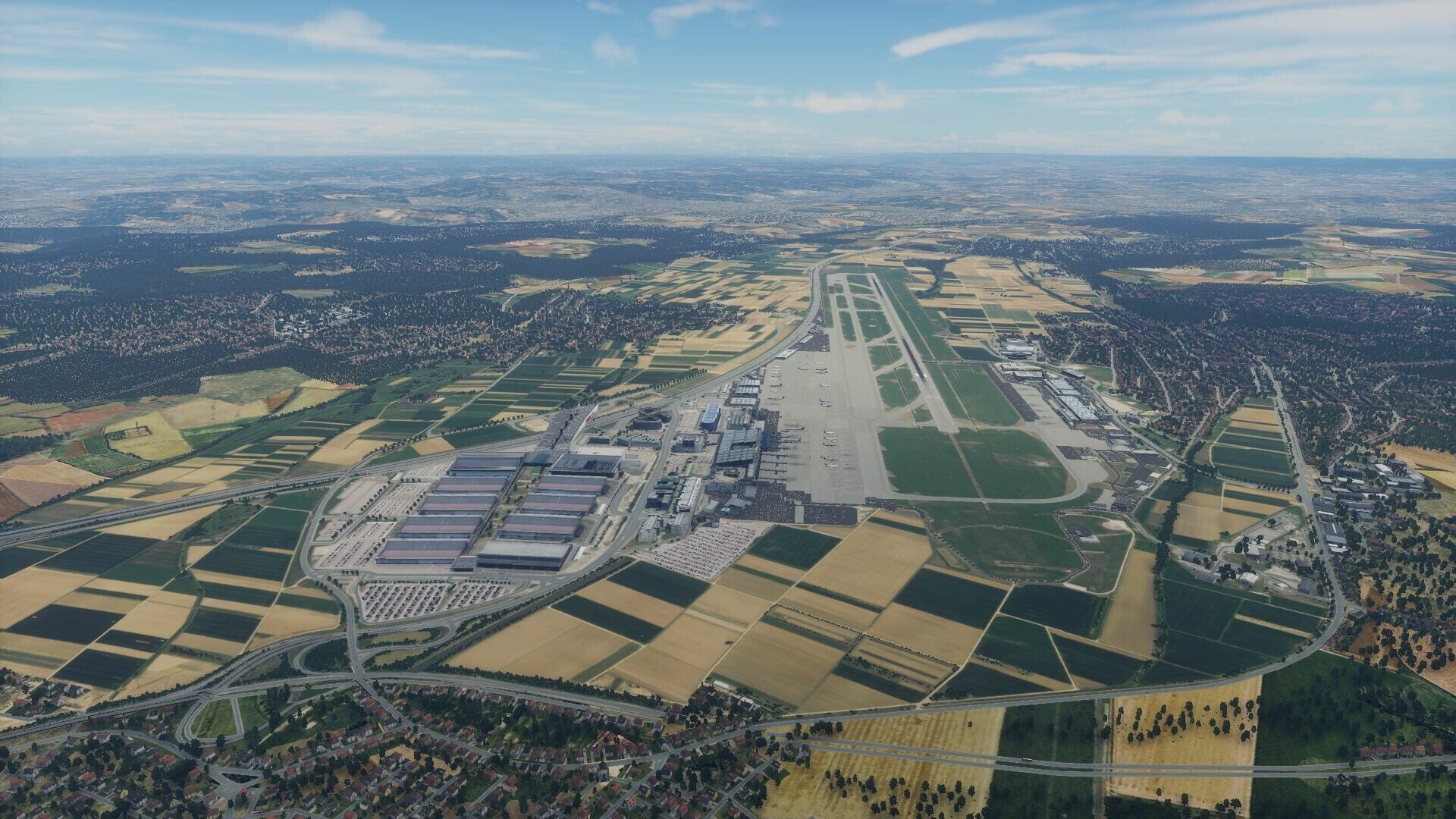 X-Plane 12: Aerosoft - Airport Stuttgart - Screenshot
