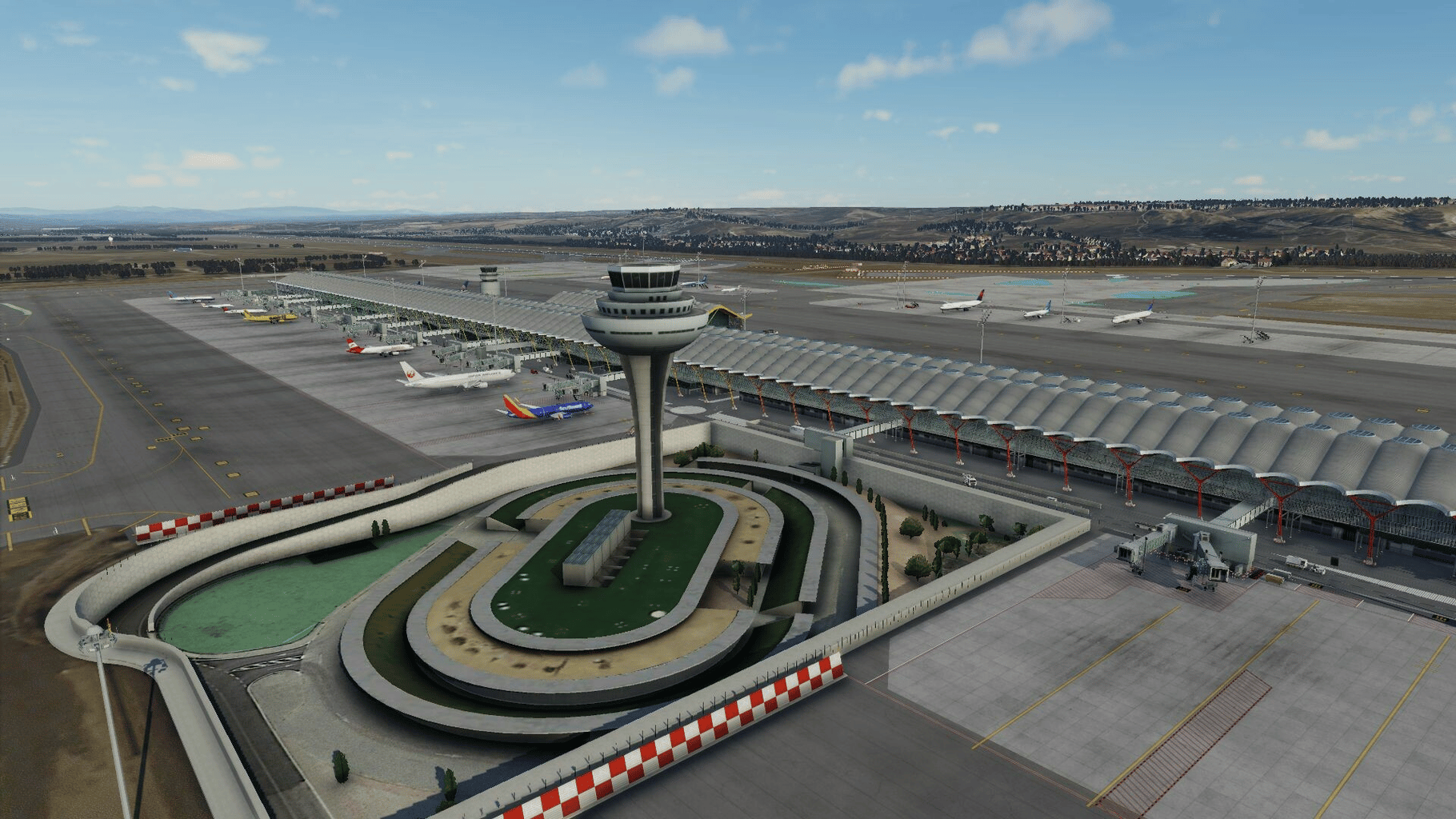 X-Plane 12: Aerosoft - Airport Madrid screenshot