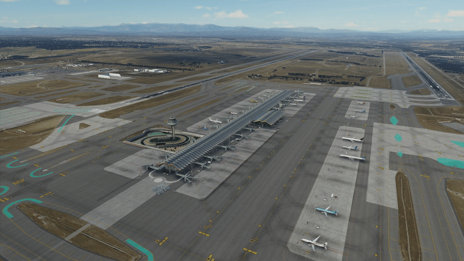 X-Plane 12: Aerosoft - Airport Madrid screenshot