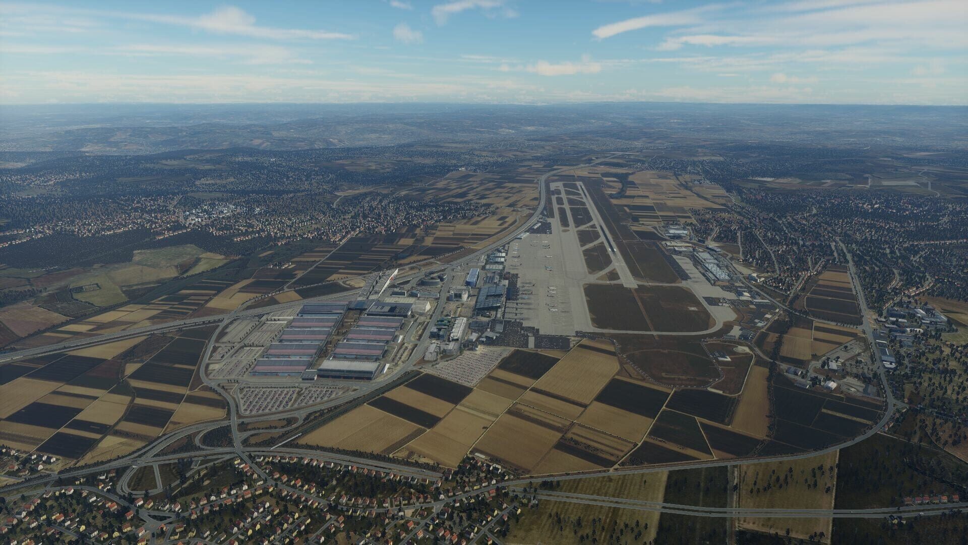 X-Plane 12: Aerosoft - Airport Stuttgart - Screenshot