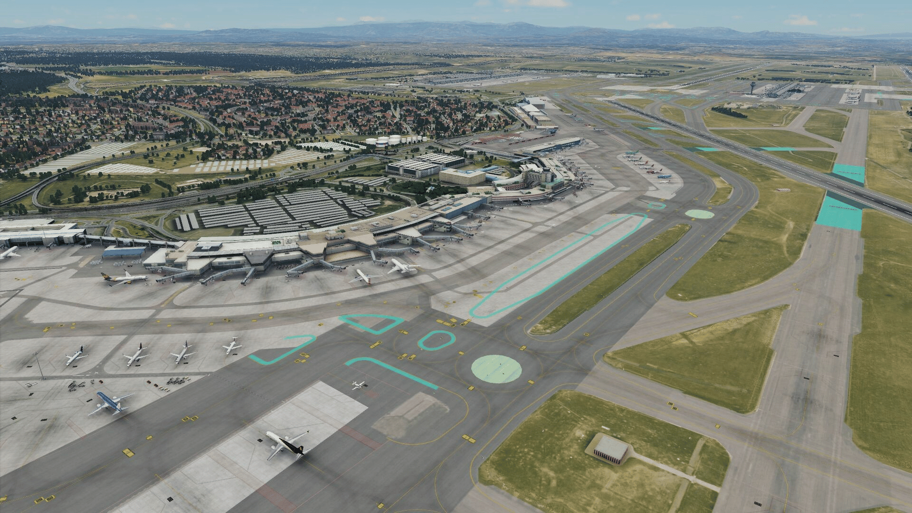 X-Plane 12: Aerosoft - Airport Madrid screenshot