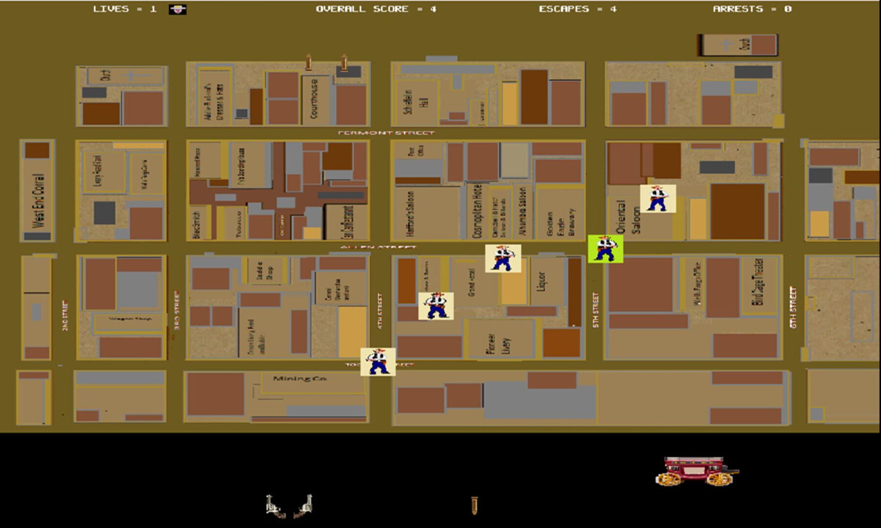 Wyatt Earp and The Cowboys Wargame Ssp - Screenshot