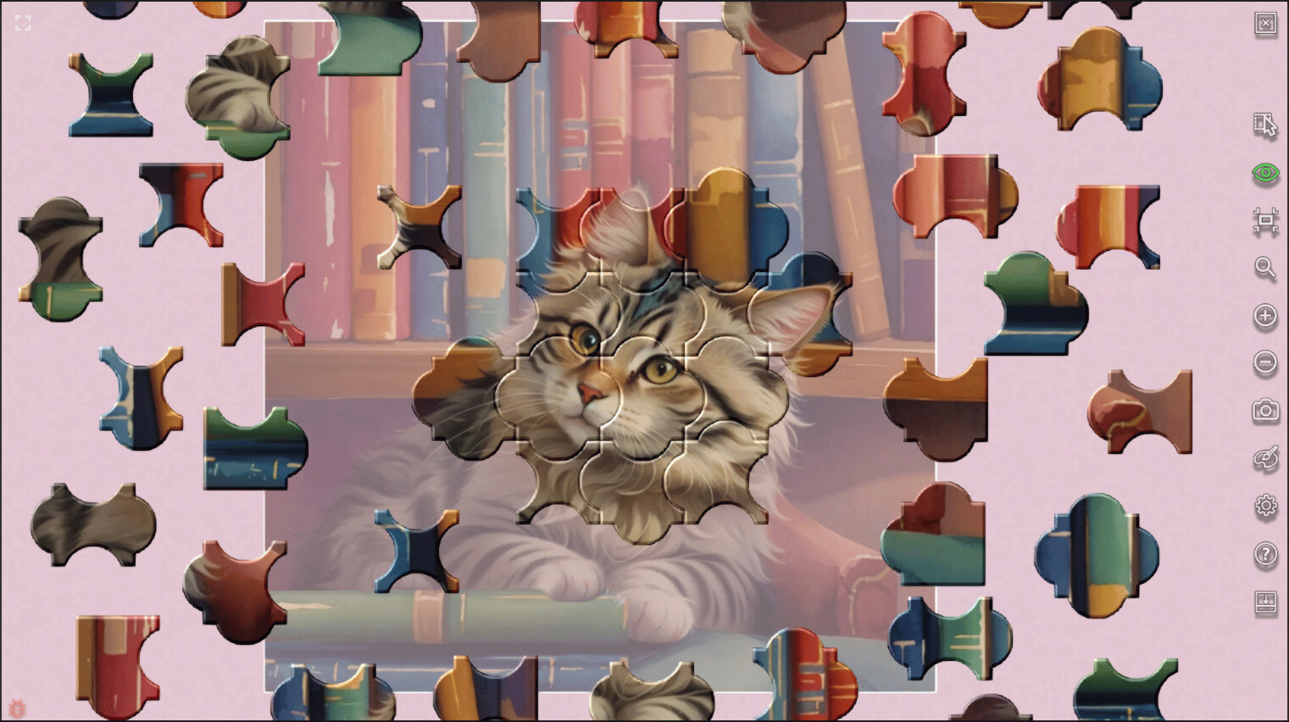 Master of Pieces Jigsaw Puzzle: Canvas of Time screenshot