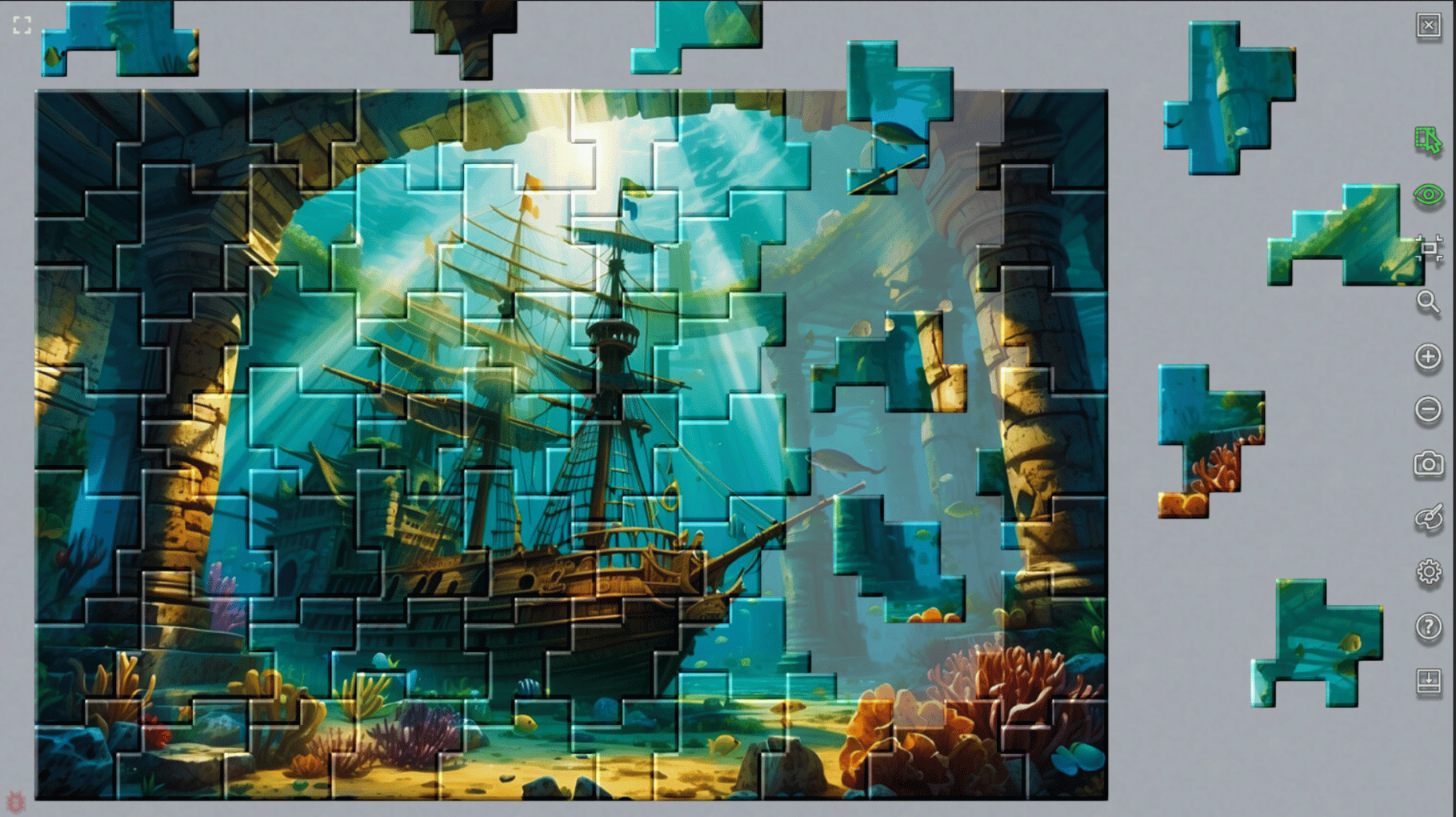 Master of Pieces Jigsaw Puzzle: Dreamy Depths screenshot