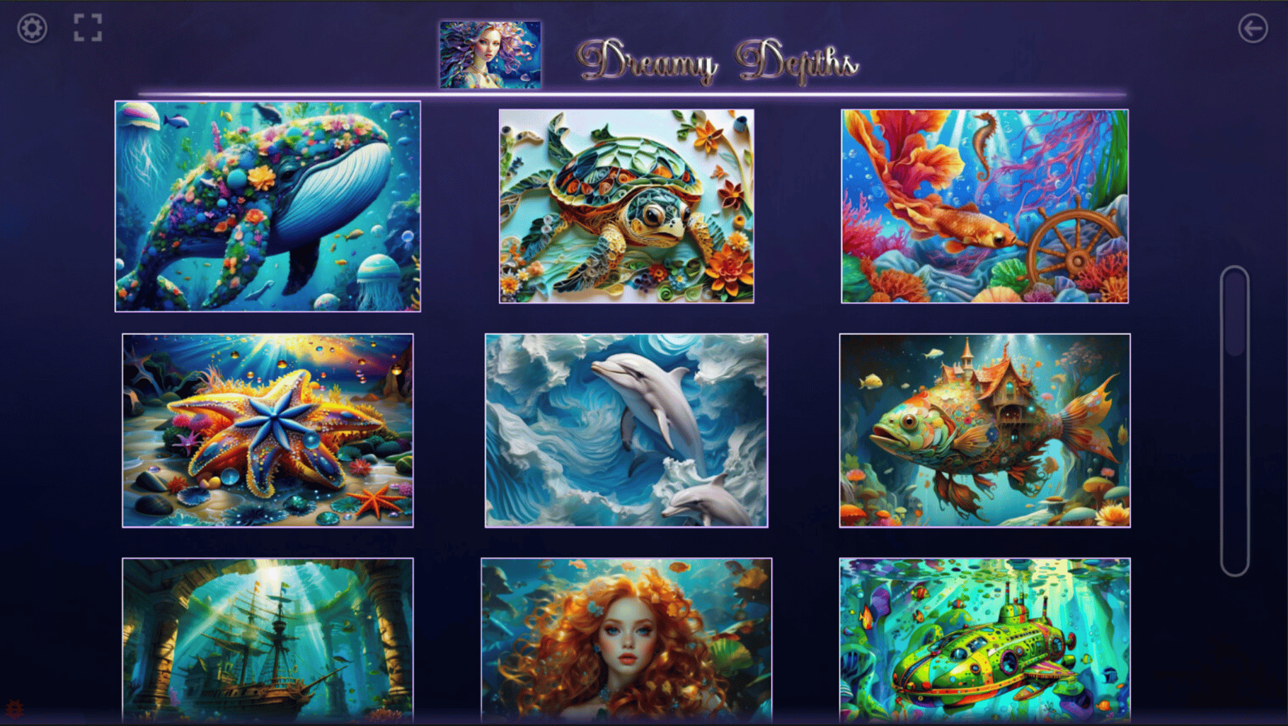 Master of Pieces Jigsaw Puzzle: Dreamy Depths screenshot