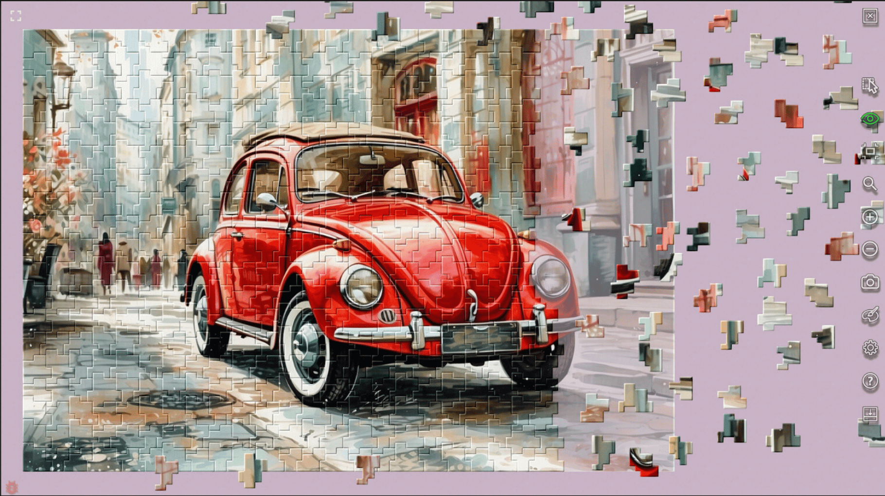 Master of Pieces Jigsaw Puzzle: Canvas of Time screenshot