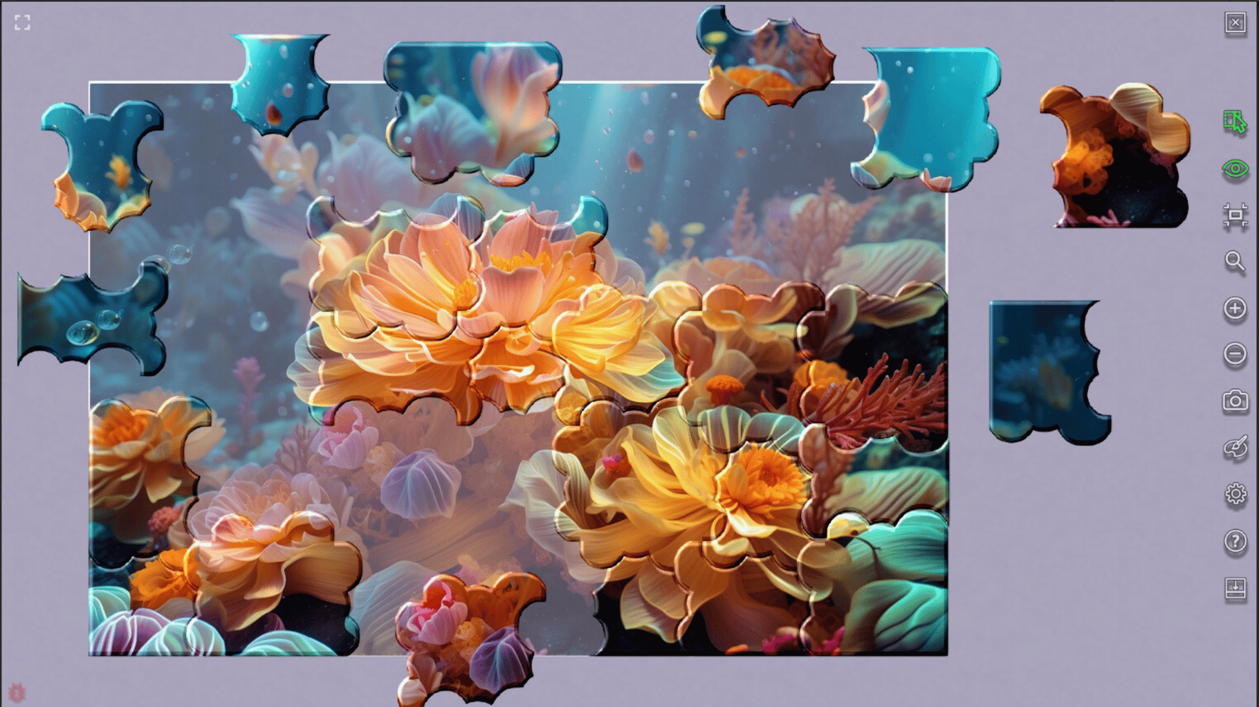 Master of Pieces Jigsaw Puzzle: Dreamy Depths screenshot