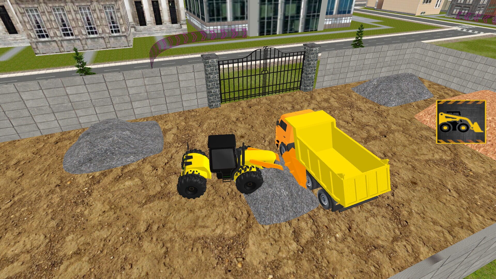 Roads Construction Sim - Screenshot