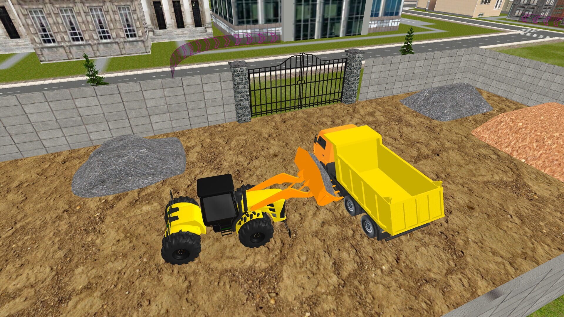 Roads Construction Sim - Screenshot