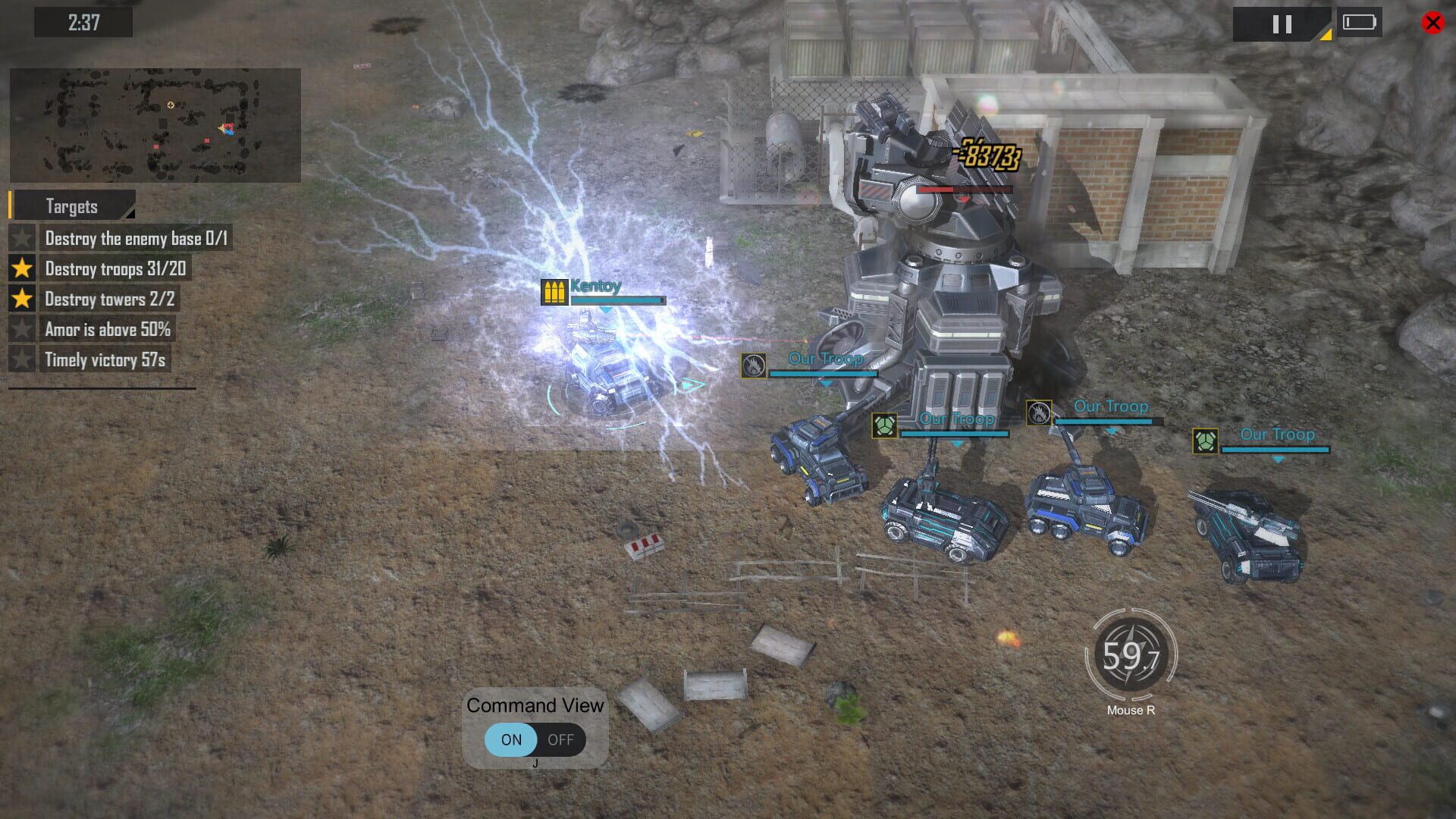 DeathGearX - Screenshot