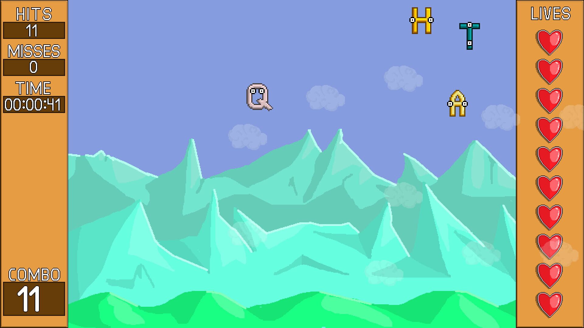 Destroy All Letters - Screenshot