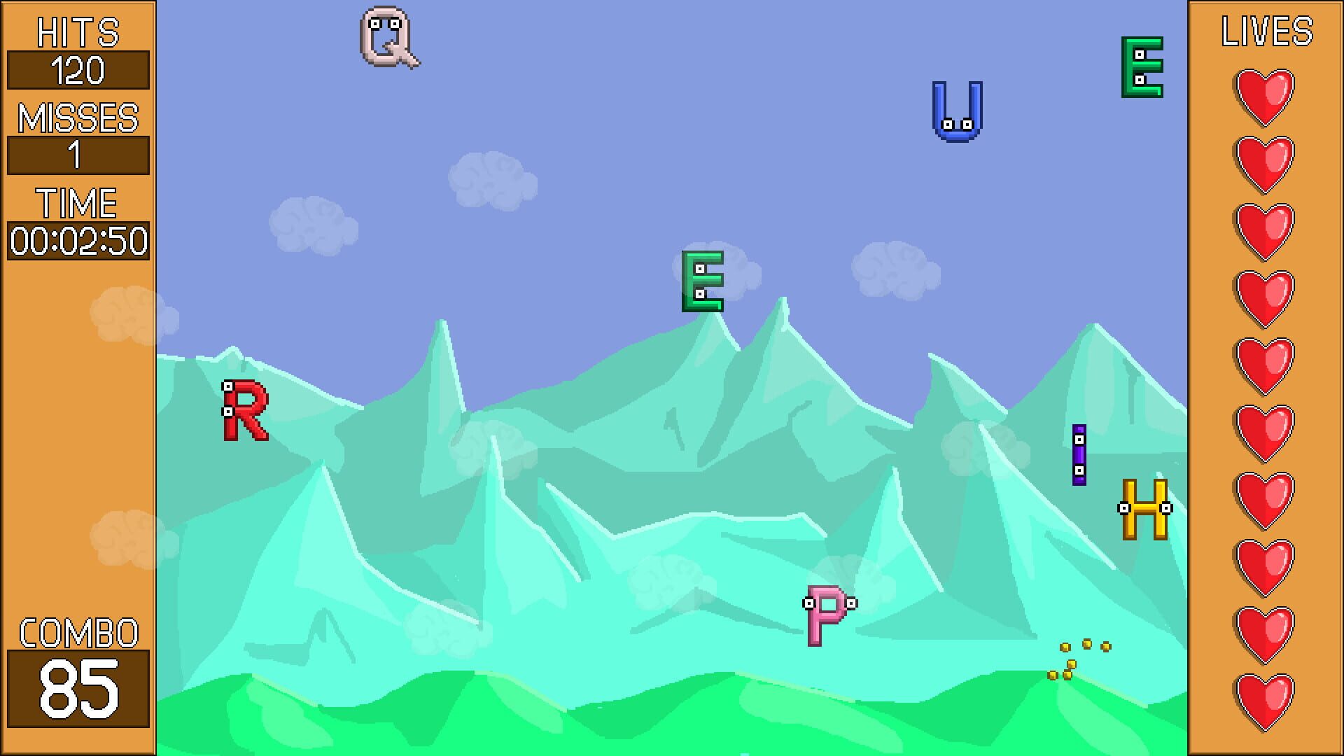 Destroy All Letters - Screenshot