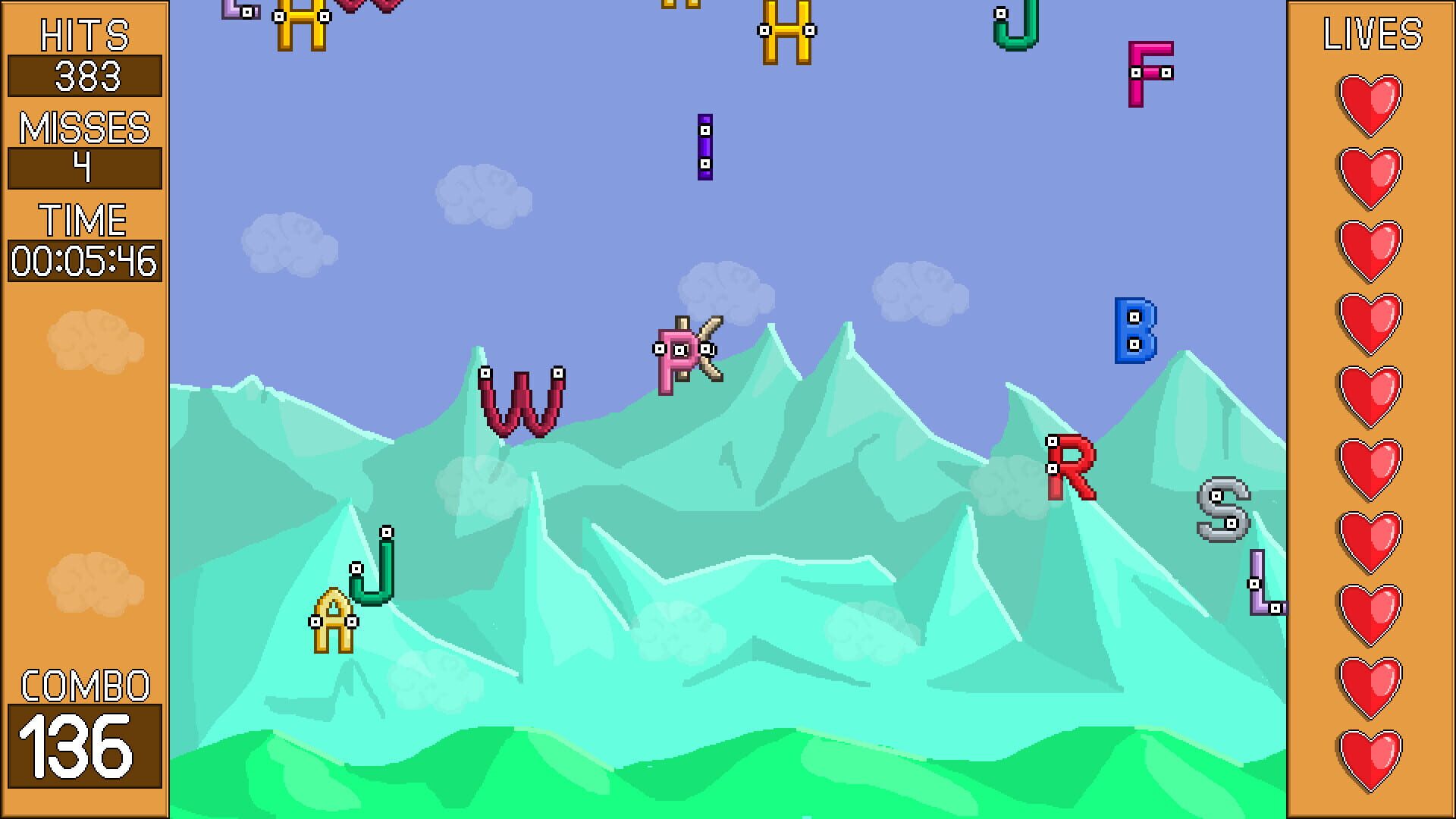 Destroy All Letters - Screenshot