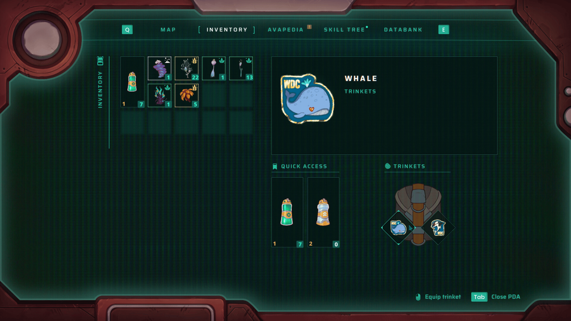 Creatures of Ava: WDC Charity Backpack Trinkets Set screenshot