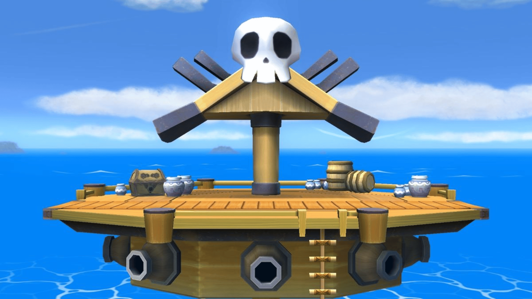 Super Smash Bros. for Wii U: Pirate Ship screenshot