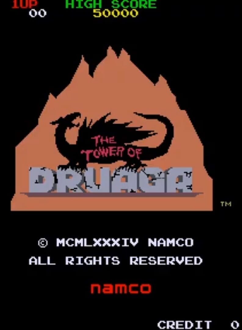 The Tower of Druaga screenshot