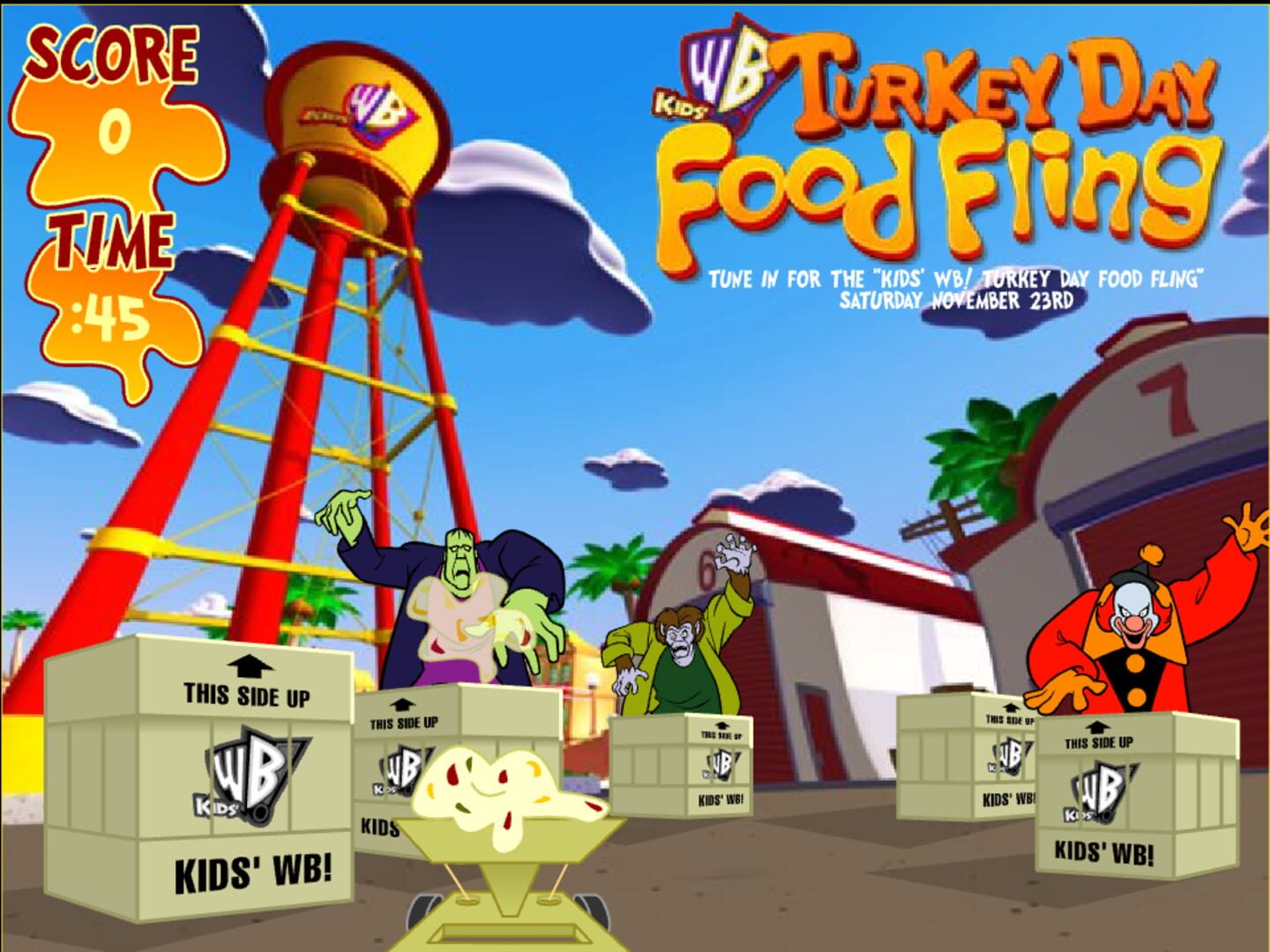 Kids' WB Turkey Day Food Fling