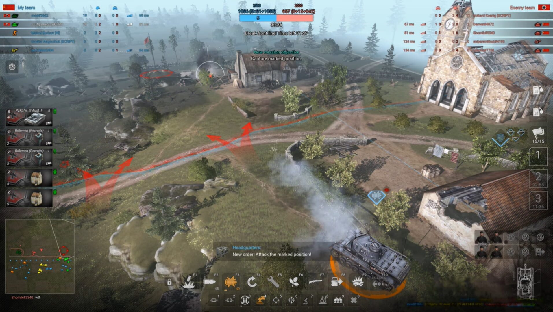 Men of War II: Arena - Screenshot
