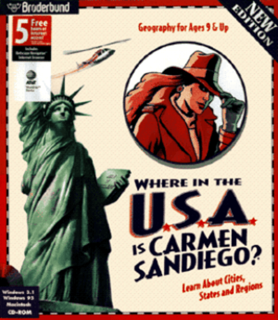 Where in the U.S.A. Is Carmen Sandiego? screenshot