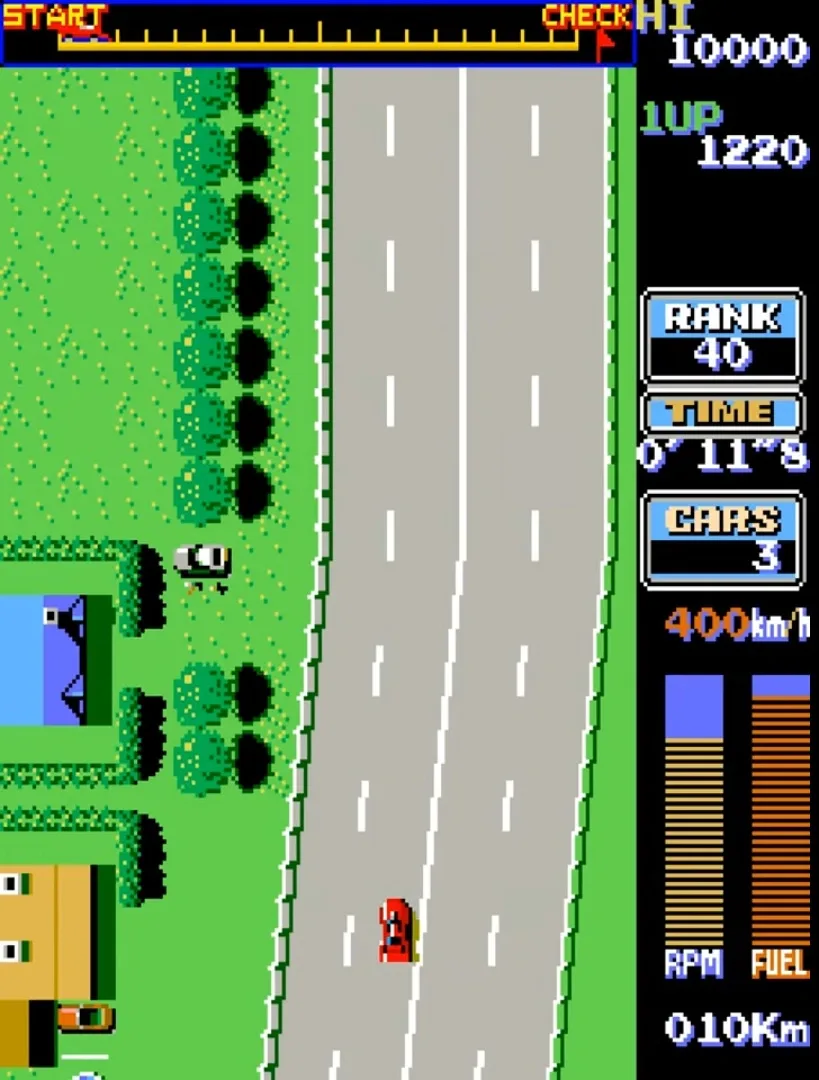 Captura de pantalla - Road Fighter