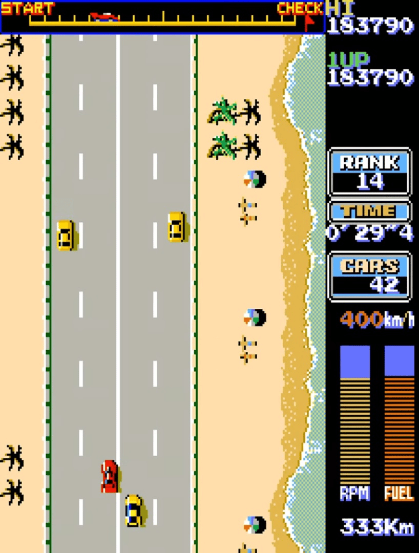 Road Fighter screenshot