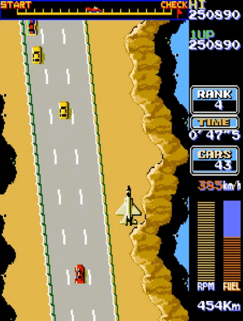 Road Fighter screenshot