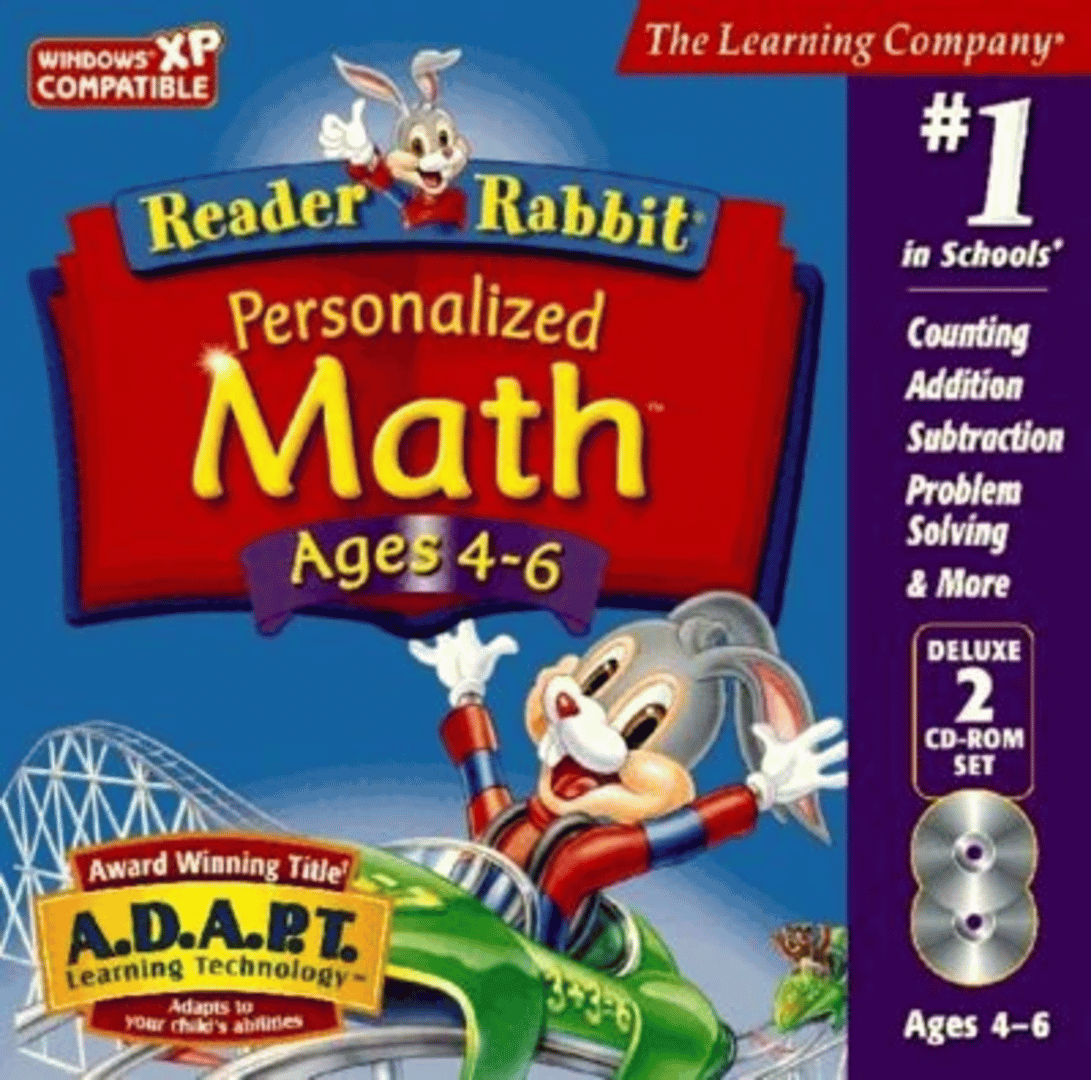 Reader Rabbit Math Adventures Ages 4-6 screenshot