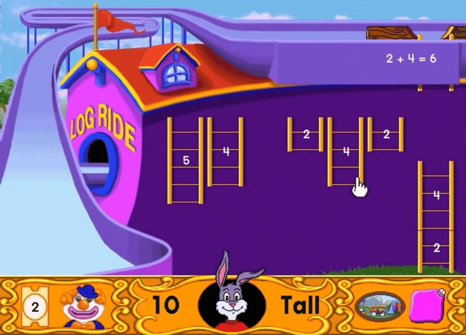 Reader Rabbit Math Adventures Ages 4-6 screenshot