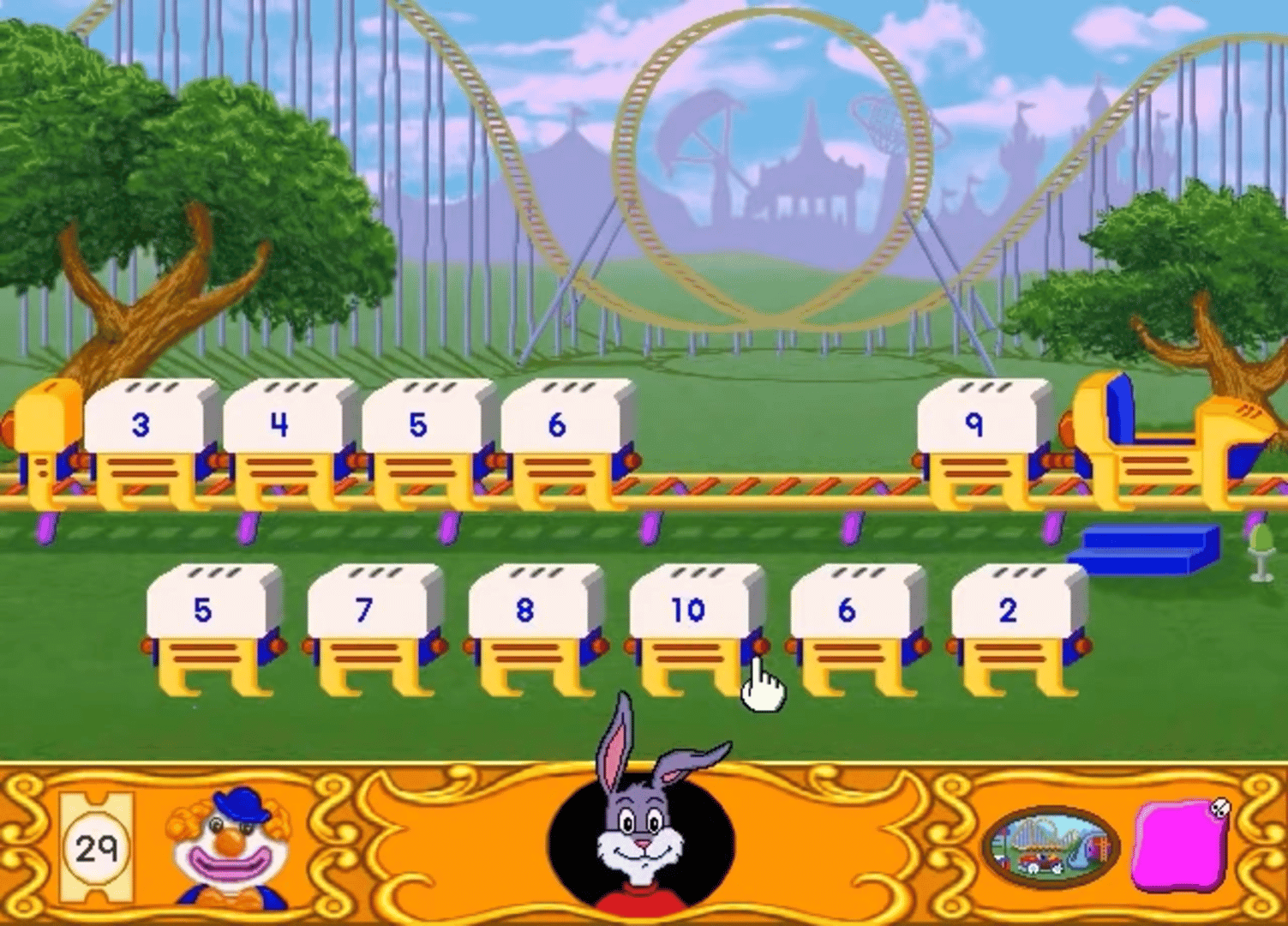 Reader Rabbit Math Adventures Ages 4-6 screenshot