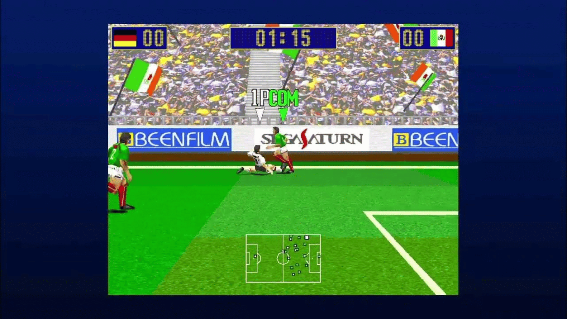 Virtua Striker screenshot