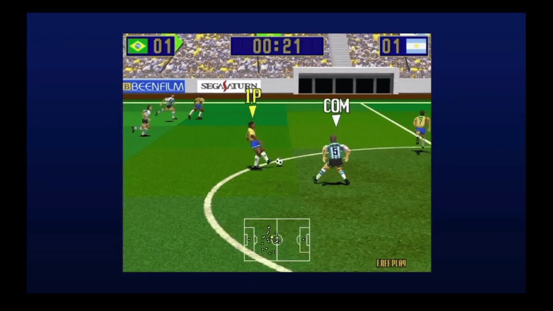 Virtua Striker screenshot