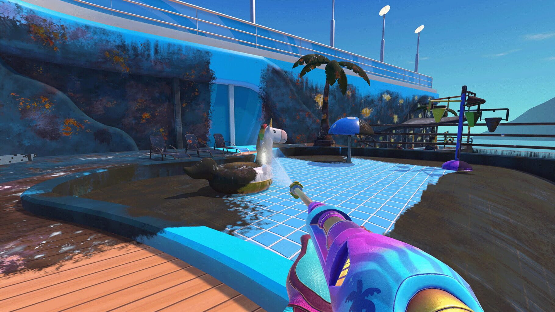 Captura de pantalla - PowerWash Simulator: Cruise Ship Sun Deck - Summer 2024