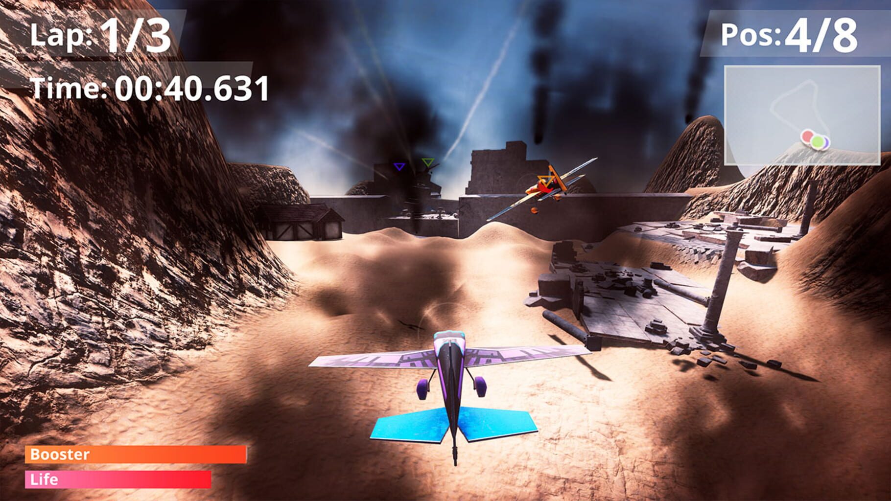 Sky Airplane Racer: Flight & Fight Simulator screenshot