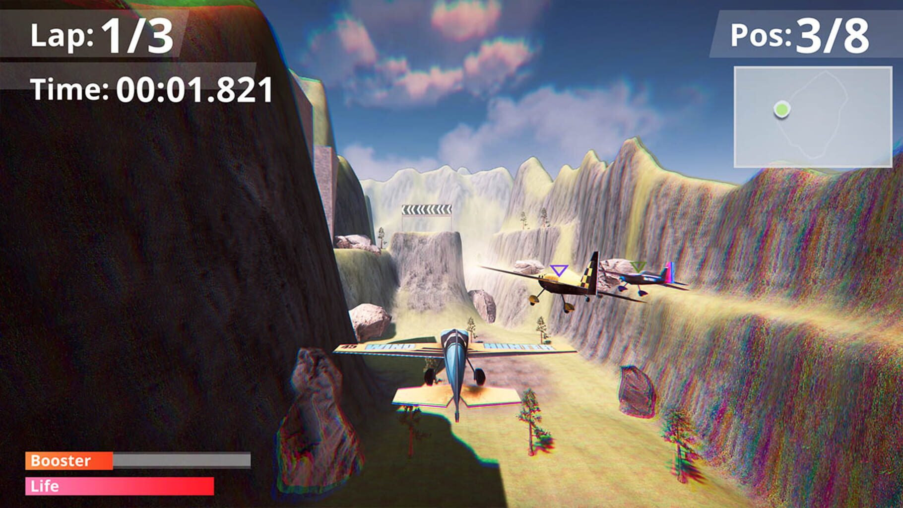 Sky Airplane Racer: Flight & Fight Simulator screenshot