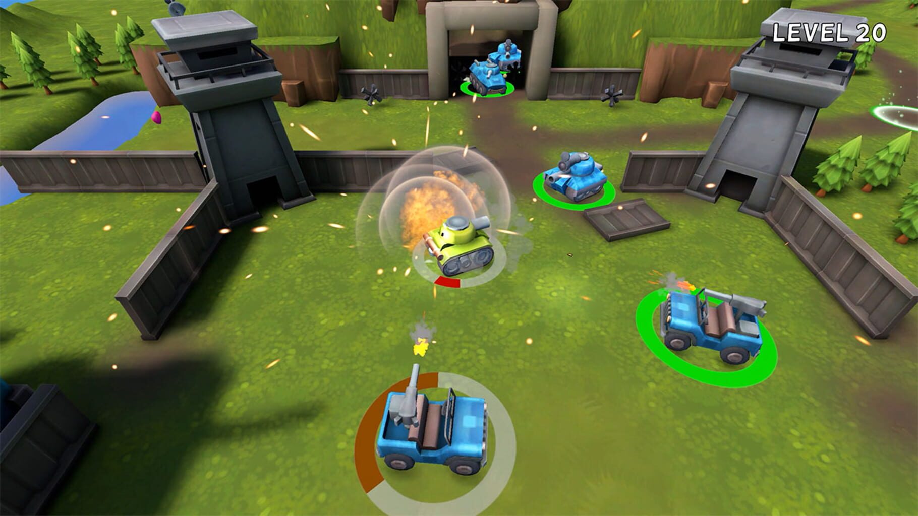 Arcade Tanks World: Tank Battle Simulator screenshot