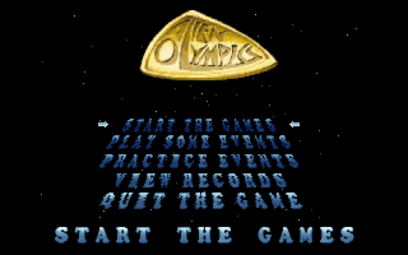 Alien Olympics screenshot