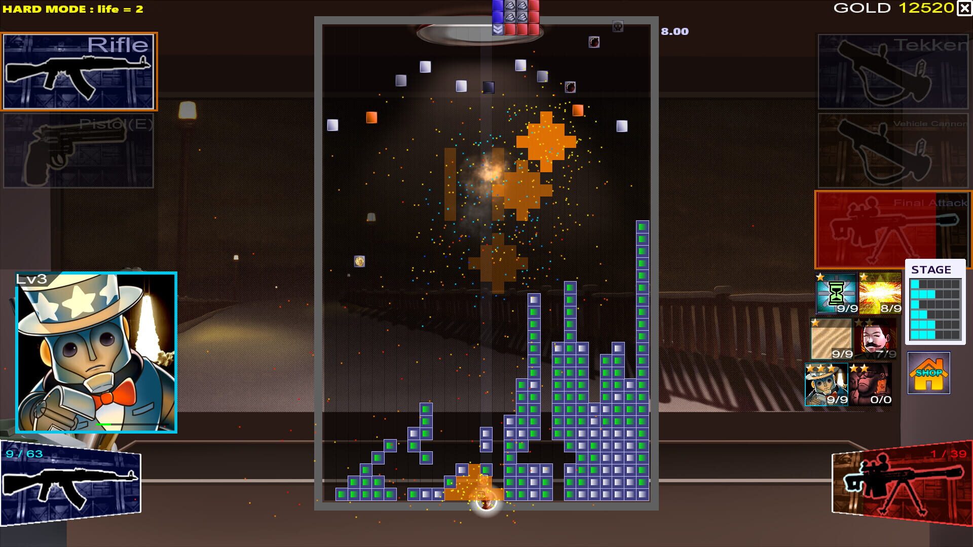 Tetris Crush - Screenshot