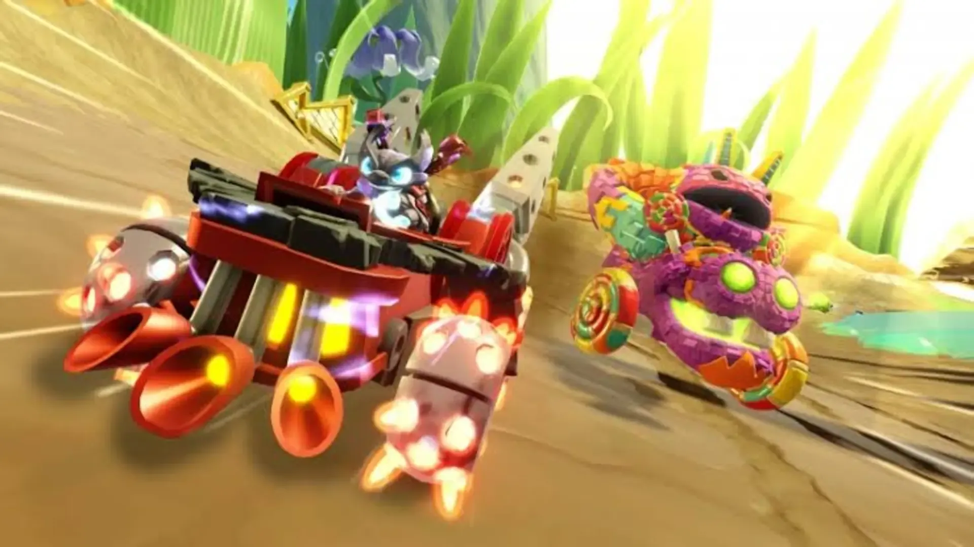 Captura de pantalla - Skylanders: SuperChargers Racing