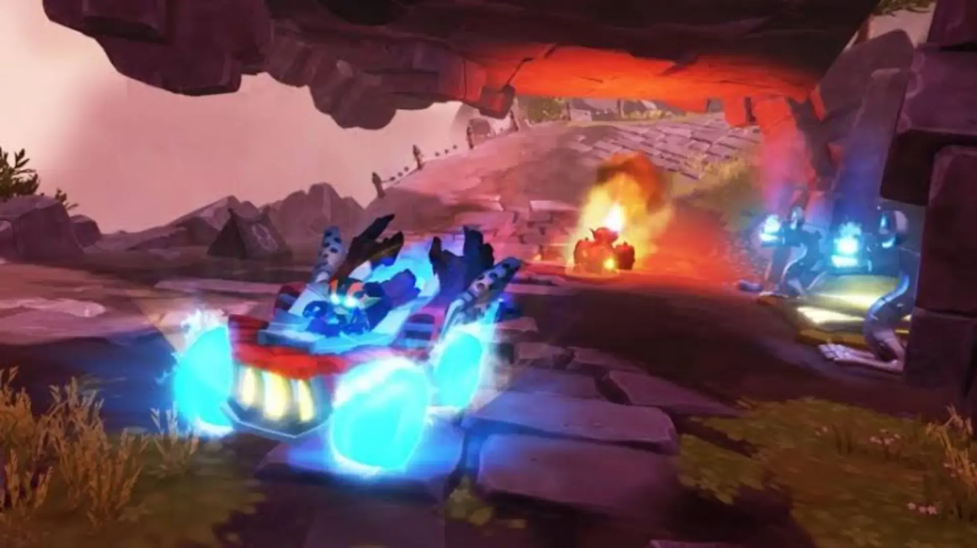 Captura de pantalla - Skylanders: SuperChargers Racing